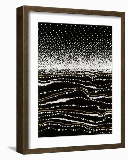 Infinity Sands I-Vanna Lam-Framed Art Print