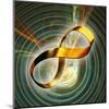 Infinity Symbol And Black Hole-PASIEKA-Mounted Premium Photographic Print