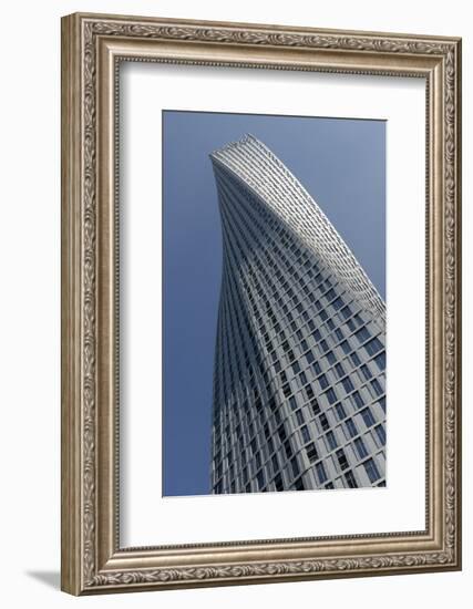 Infinity Tower Features 495 Apartments in a Helical Shape That Swivels 90 Degrees from Base to Top-Bruno Barbier-Framed Photographic Print