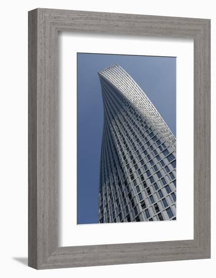 Infinity Tower Features 495 Apartments in a Helical Shape That Swivels 90 Degrees from Base to Top-Bruno Barbier-Framed Photographic Print