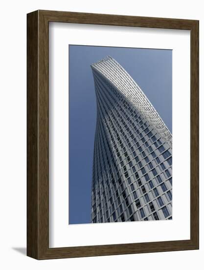 Infinity Tower Features 495 Apartments in a Helical Shape That Swivels 90 Degrees from Base to Top-Bruno Barbier-Framed Photographic Print