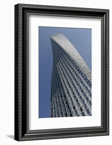 Infinity Tower Features 495 Apartments in a Helical Shape That Swivels 90 Degrees from Base to Top-Bruno Barbier-Framed Photographic Print