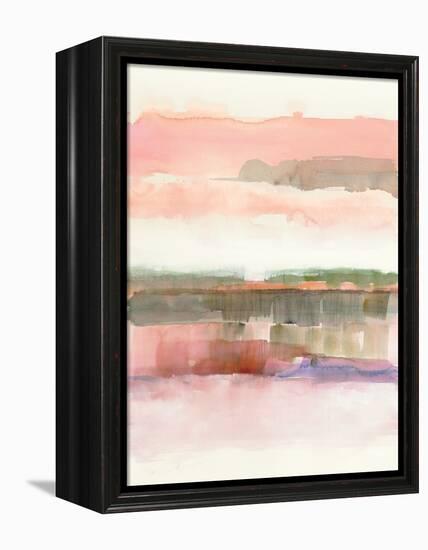 Influence  of Line and Color-Mike Schick-Framed Stretched Canvas