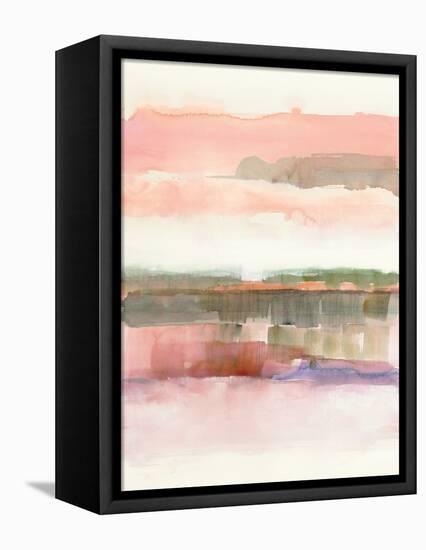 Influence  of Line and Color-Mike Schick-Framed Stretched Canvas