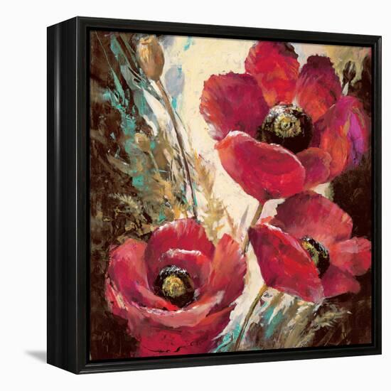 Influential Poppy-Brent Heighton-Framed Stretched Canvas