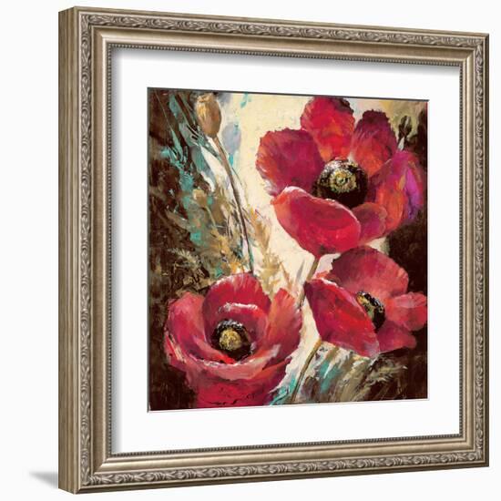 Influential Poppy-Brent Heighton-Framed Art Print