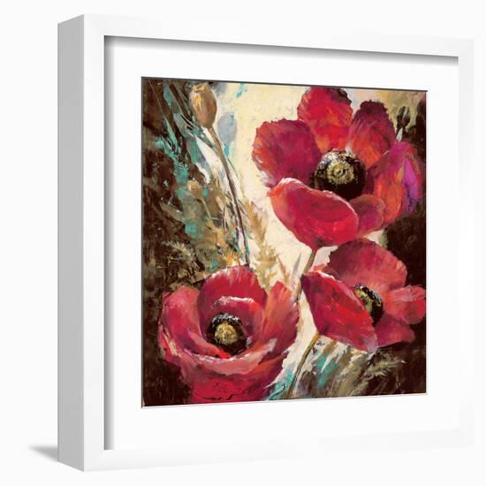 Influential Poppy-Brent Heighton-Framed Art Print