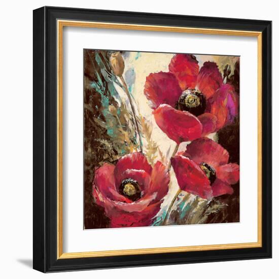 Influential Poppy-Brent Heighton-Framed Art Print