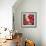 Influential Poppy-Brent Heighton-Framed Art Print displayed on a wall