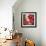 Influential Poppy-Brent Heighton-Framed Art Print displayed on a wall