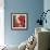 Influential Poppy-Brent Heighton-Framed Art Print displayed on a wall