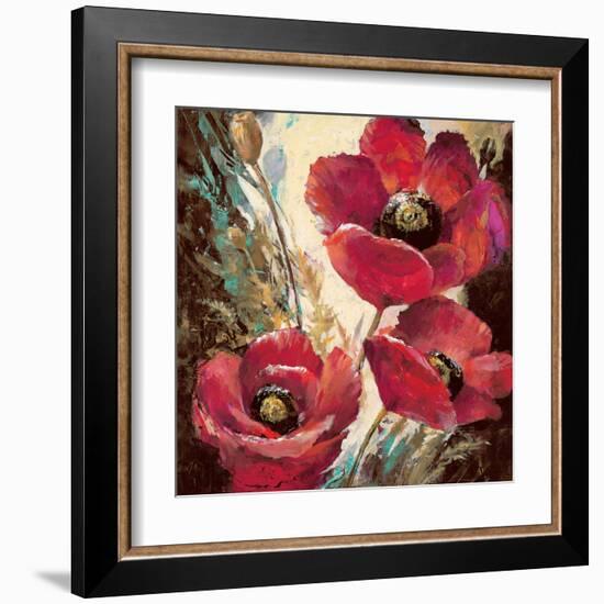 Influential Poppy-Brent Heighton-Framed Art Print