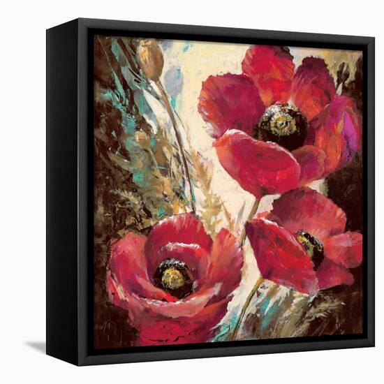 Influential Poppy-Brent Heighton-Framed Stretched Canvas