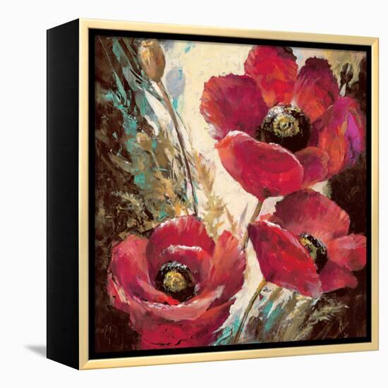 Influential Poppy-Brent Heighton-Framed Stretched Canvas