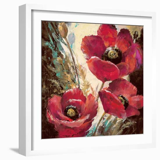 Influential Poppy-Brent Heighton-Framed Art Print