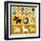 Infographics Elements - Dogs-venimo-Framed Art Print