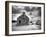 Infrared Image of a Derelict Farmhouse Near Arivruach, Isle of Lewis, Hebrides, Scotland, UK-Nadia Isakova-Framed Photographic Print