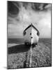 Infrared Image of a Fishing Boat, Dungeness, Kent, UK-Nadia Isakova-Mounted Photographic Print