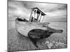 Infrared Image of the Old Fishing Boat, Dungeness, Kent, UK-Nadia Isakova-Mounted Photographic Print