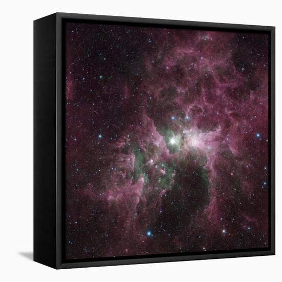 Infrared View of the Carina Nebula-null-Framed Premier Image Canvas