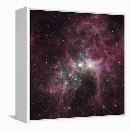 Infrared View of the Carina Nebula-null-Framed Premier Image Canvas