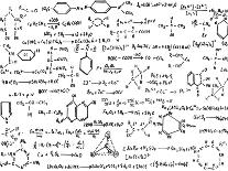 Chemistry-Inga Nielsen-Framed Stretched Canvas