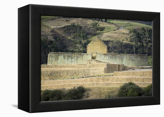 Ingapirca, Inca ruins, Ecuador, South America-Peter Groenendijk-Framed Premier Image Canvas