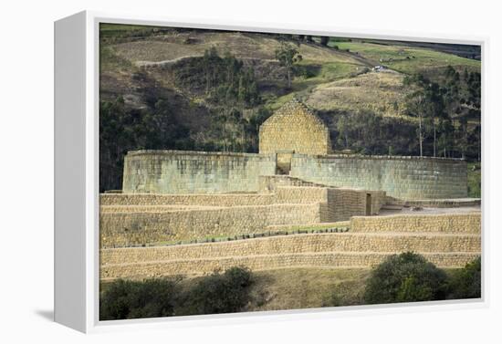 Ingapirca, Inca ruins, Ecuador, South America-Peter Groenendijk-Framed Premier Image Canvas