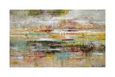 Oasis Reflection-Ingeborg Herckenrath-Stretched Canvas