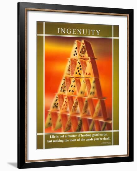 Ingenuity-null-Framed Art Print