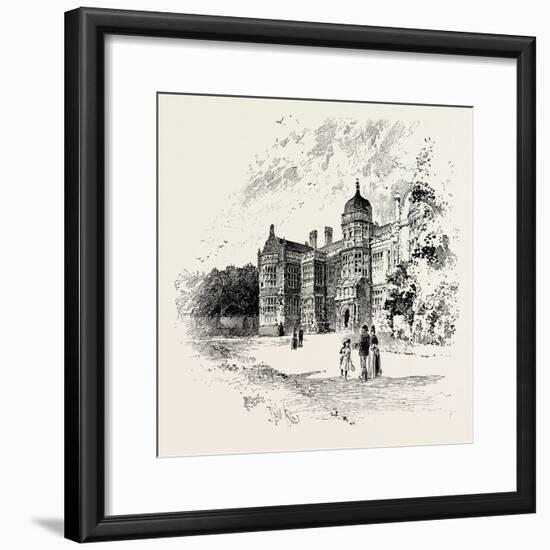 Ingestre Hall Is a 17th Century Jacobean Mansion Situated at Ingestre-null-Framed Giclee Print