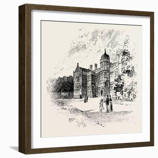 Ingestre Hall Is a 17th Century Jacobean Mansion Situated at Ingestre-null-Framed Giclee Print