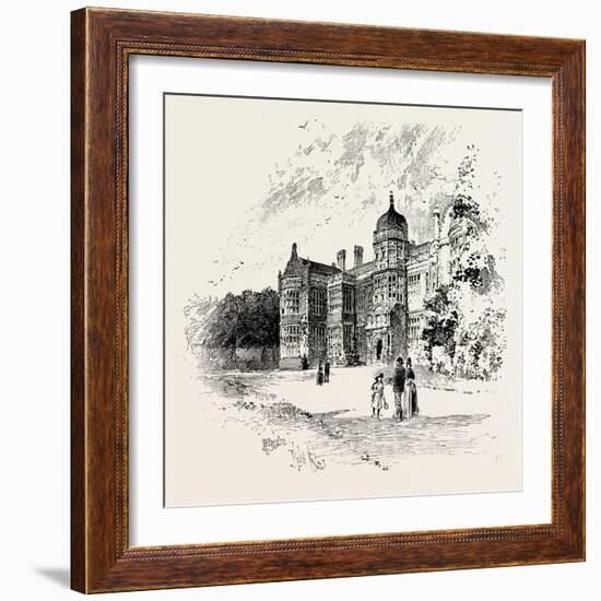 Ingestre Hall Is a 17th Century Jacobean Mansion Situated at Ingestre-null-Framed Giclee Print