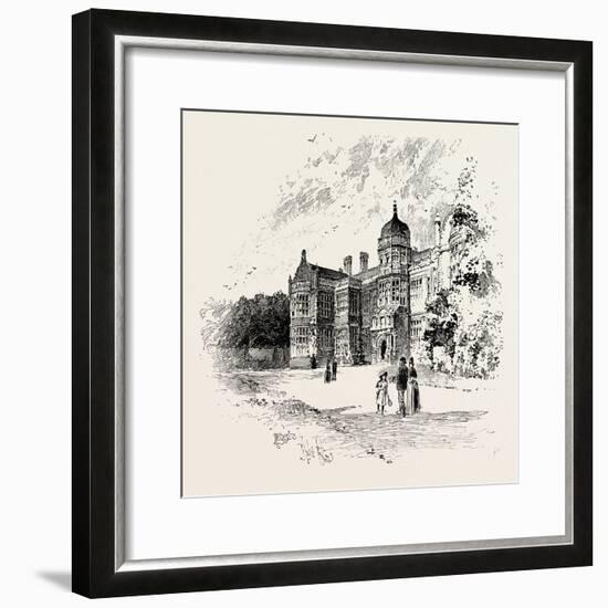 Ingestre Hall Is a 17th Century Jacobean Mansion Situated at Ingestre-null-Framed Giclee Print