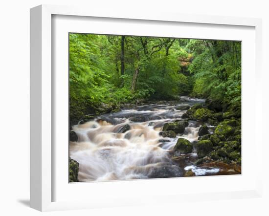 Ingleton Waterfalls, River Twiss, Ingleton, Yorkshire Dales, Yorkshire, England, UK, Europe-Chris Hepburn-Framed Photographic Print