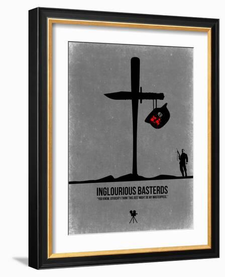 Inglourious Basterds-NaxArt-Framed Art Print