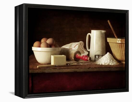 Ingredients and Utensils for Baking-Steve Lupton-Framed Premier Image Canvas