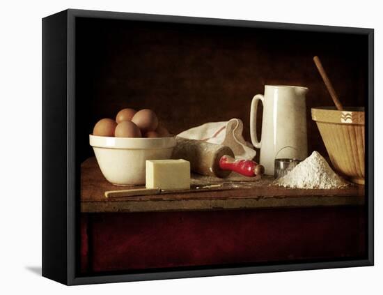 Ingredients and Utensils for Baking-Steve Lupton-Framed Premier Image Canvas