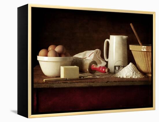 Ingredients and Utensils for Baking-Steve Lupton-Framed Premier Image Canvas