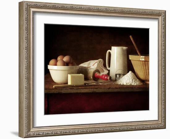 Ingredients and Utensils for Baking-Steve Lupton-Framed Photographic Print