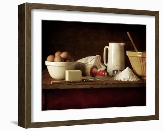 Ingredients and Utensils for Baking-Steve Lupton-Framed Photographic Print