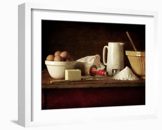 Ingredients and Utensils for Baking-Steve Lupton-Framed Photographic Print