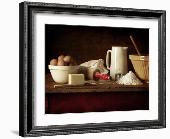 Ingredients and Utensils for Baking-Steve Lupton-Framed Photographic Print