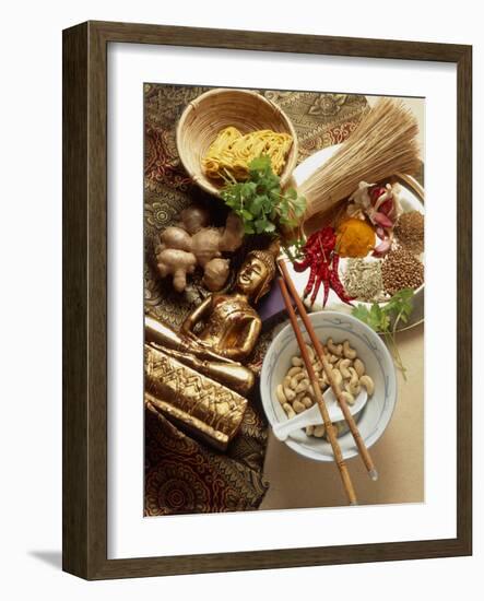 Ingredients for Cooking Thai Food-Erika Craddock-Framed Photographic Print