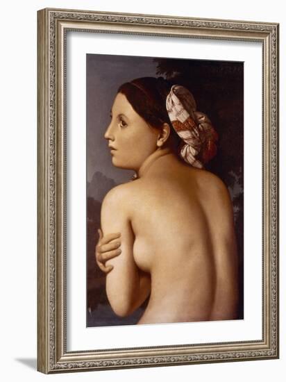 Ingres: The Bather-Jean-Auguste-Dominique Ingres-Framed Giclee Print