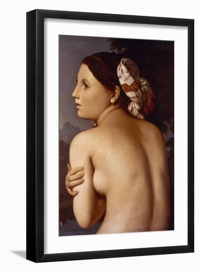 Ingres: The Bather-Jean-Auguste-Dominique Ingres-Framed Giclee Print