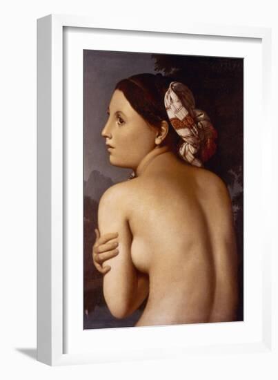 Ingres: The Bather-Jean-Auguste-Dominique Ingres-Framed Giclee Print