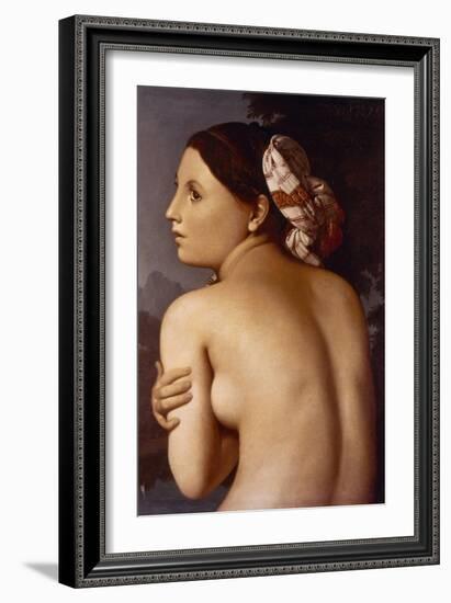 Ingres: The Bather-Jean-Auguste-Dominique Ingres-Framed Giclee Print