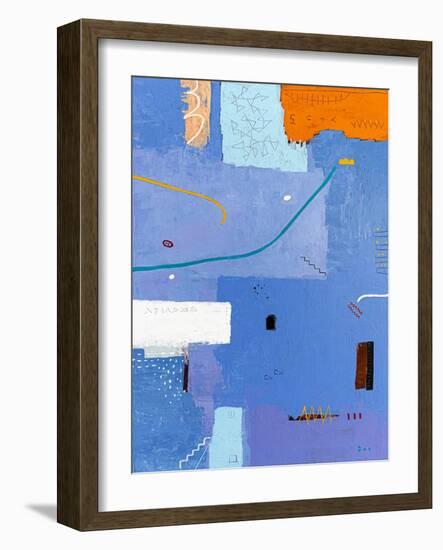 Ingress-Hyunah Kim-Framed Art Print