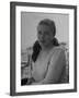 Ingrid Bergman, During the Filming of Stromboli-Gordon Parks-Framed Premium Photographic Print